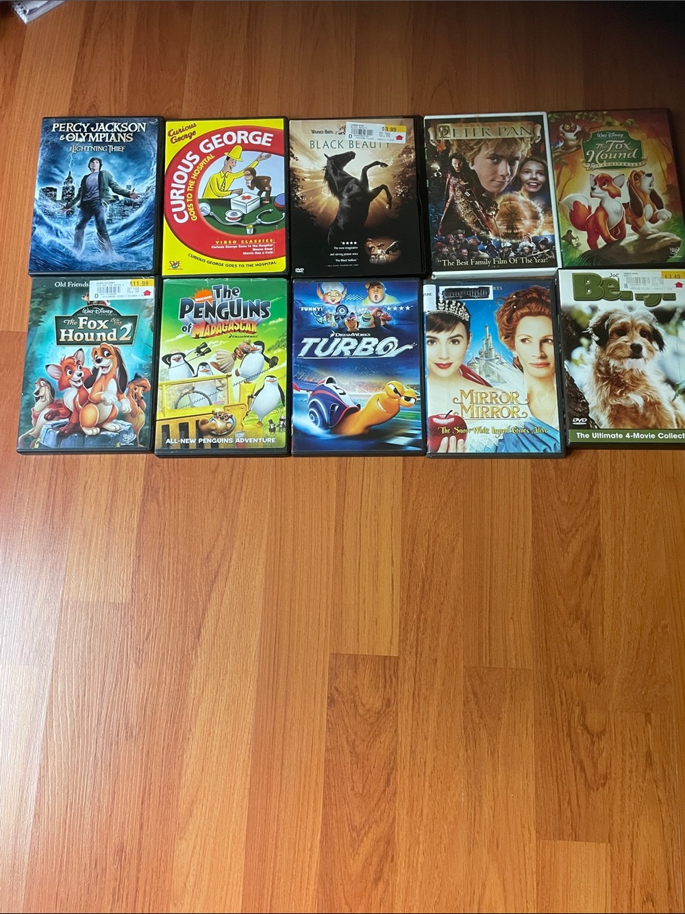 Assorted Family DVD Movie Collection
